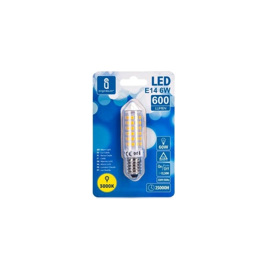 LED Žarulja E14/6W/230V 3000K - Aigostar