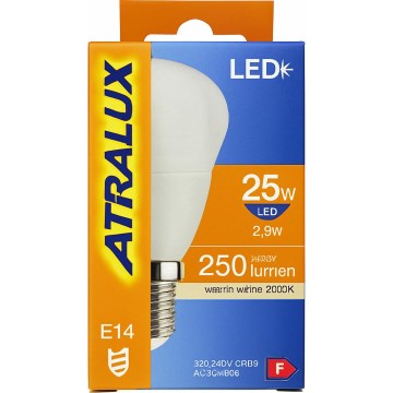 LED žarulja E14/6W/230V 3000K - Attralux