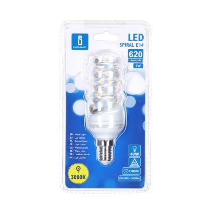 LED Žarulja E14/7W/230V 3000K - Aigostar