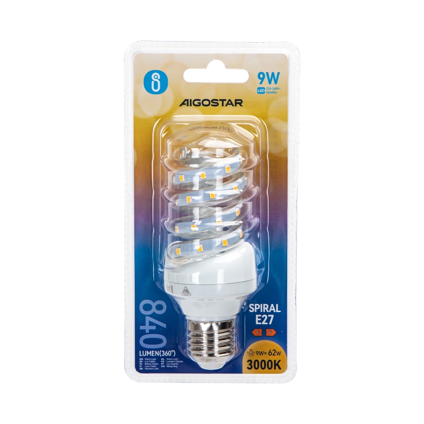 LED Žarulja E14/9W/230V 6500K - Aigostar