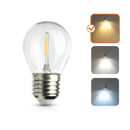 LED žarulja E27/1,3W/230V 3000K