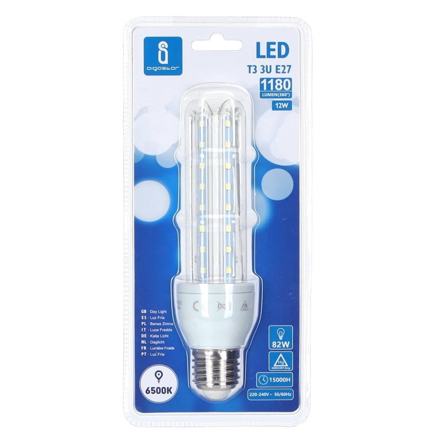 LED Žarulja E27/12W/230V 6500K - Aigostar