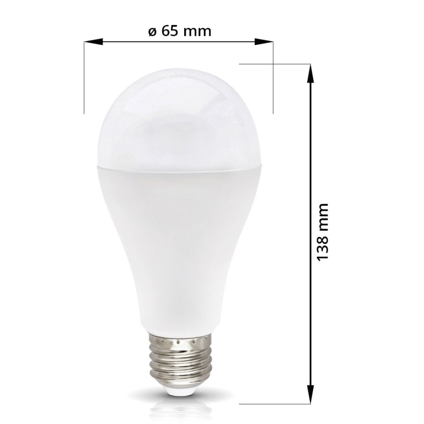 LED Žarulja E27/18W/230V 4000K