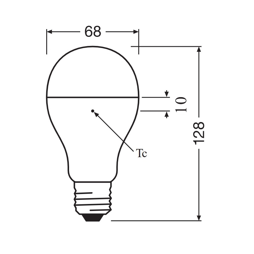 LED žarulja E27/19W/230V 6500K - Osram