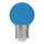 LED žarulja E27/1W/230V 5500-6500K plava