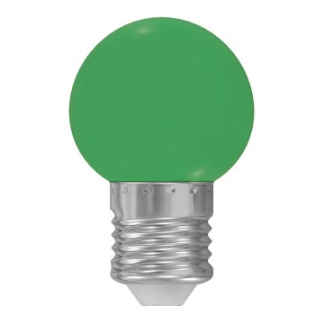 LED žarulja E27/1W/230V 5500-6500K zelena
