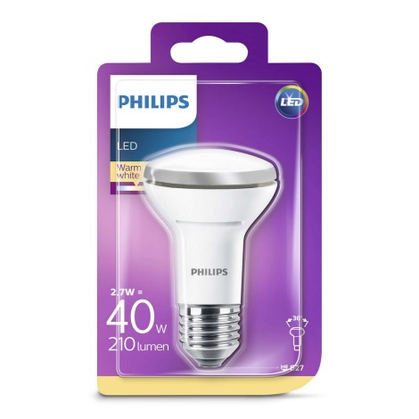 LED Žarulja E27/2,7W/230V 2700K - Philips