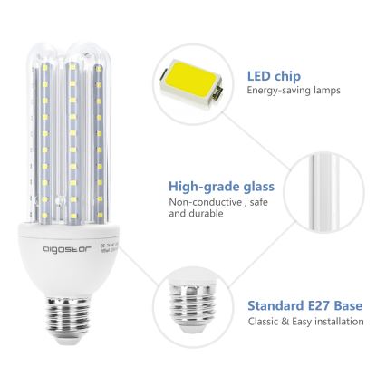 LED Žarulja E27/23W/230V 6500K - Aigostar