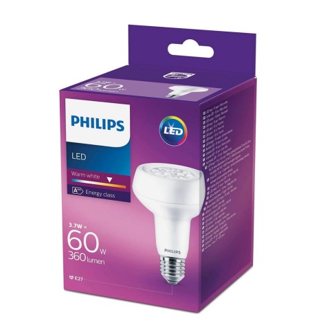 LED Žarulja E27/3,7W/230V - Philips