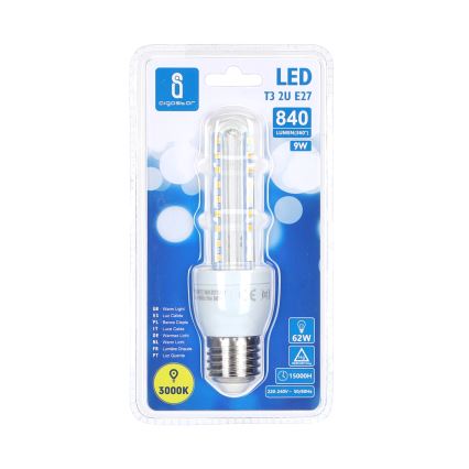 LED Žarulja E27/9W/230V 3000K - Aigostar