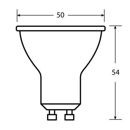 LED Žarulja ECO GU10/5W/230V 2700K 350lm