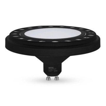 LED Žarulja ECOLINE AR111 GU10/12W/230V 4000K 120° crna - Brilagi