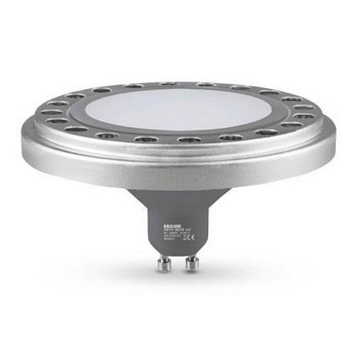 LED Žarulja ECOLINE AR111 GU10/12W/230V 4000K 120° srebrna - Brilagi