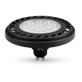 LED Žarulja ECOLINE SOFT AR111 GU10/9W/230V 4000K 30° crna - Brilagi