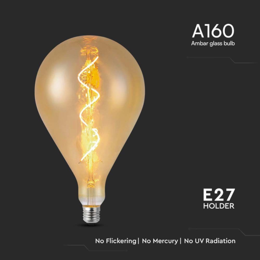 LED žarulja FILAMENT A160 E27/4W/230V 1800K