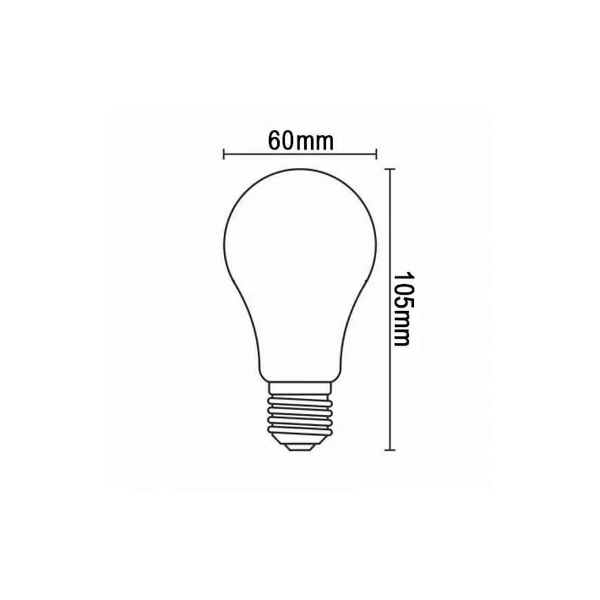 LED Žarulja FILAMENT A60 E27/12W/230V 330° 4000K