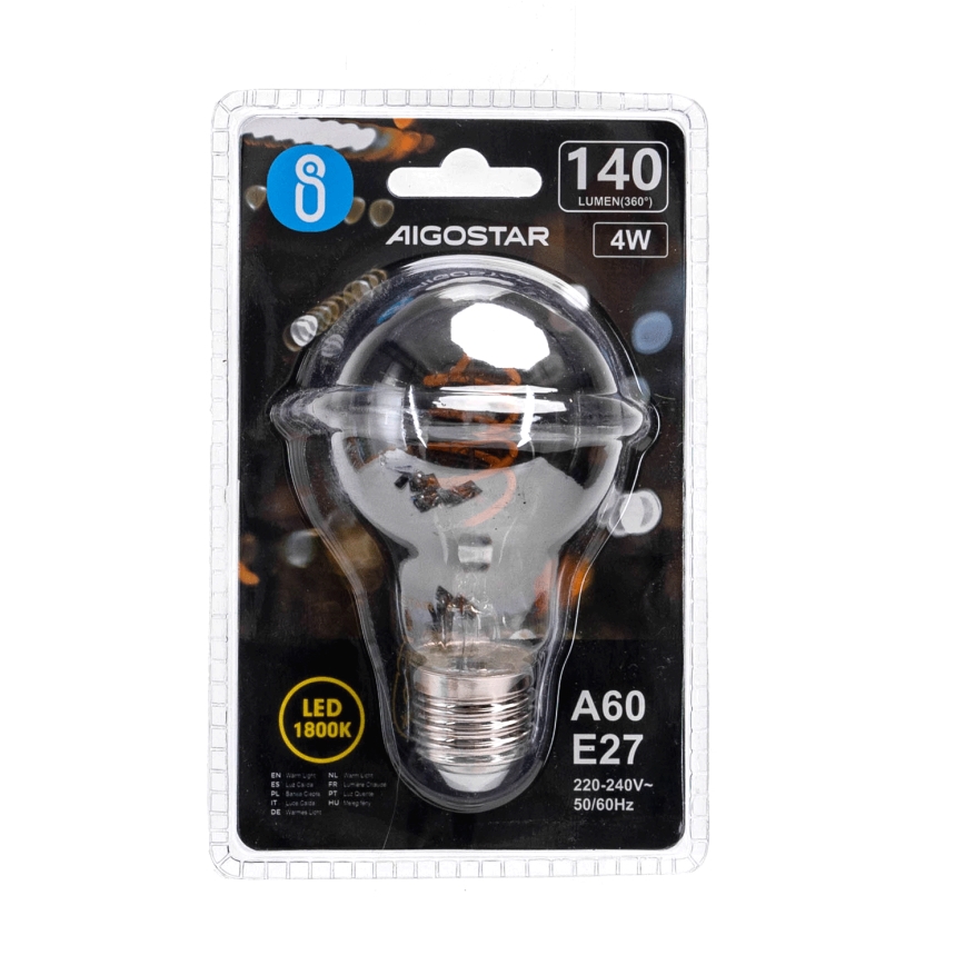 LED Žarulja FILAMENT A60 E27/4W/230V 1800K - Aigostar