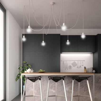 LED Žarulja BIJELI FILAMENT A60 E27/9W/230V 4000K