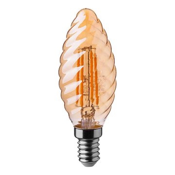 LED Žarulja FILAMENT AMBER E14/4W/230V 2200K