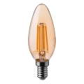 LED Žarulja FILAMENT AMBER E14/4W/230V 2200K