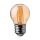 LED Žarulja FILAMENT AMBER G45 E27/4W/230V 2200K