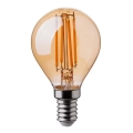 LED Žarulja FILAMENT AMBER P45 E14/4W/230V 2200K