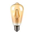 LED Žarulja FILAMENT AMBER ST64 E27/8W/230V 2200K