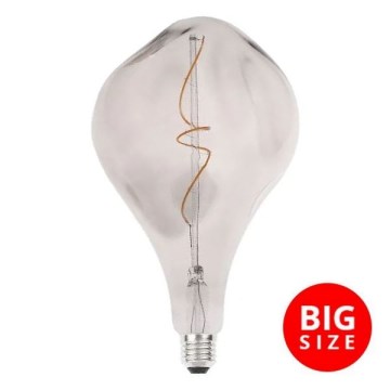 LED Žarulja FILAMENT BUMPED SMOKE ET160 E27/4W/230V 2000K