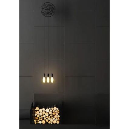LED Žarulja BIJELI FILAMENT C35 E14/4,5W/230V 3000K