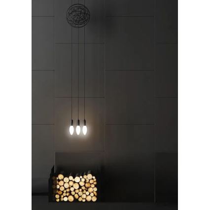 LED Žarulja BIJELI FILAMENT C35 E14/4,5W/230V 4000K