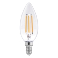 LED žarulja FILAMENT C37 E14/6W/230V 3000K