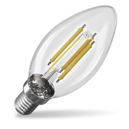 LED Žarulja FILAMENT E14/3,8W/230V 2700K