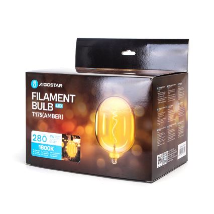 LED Žarulja FILAMENT E27/4W/230V 1800K - Aigostar