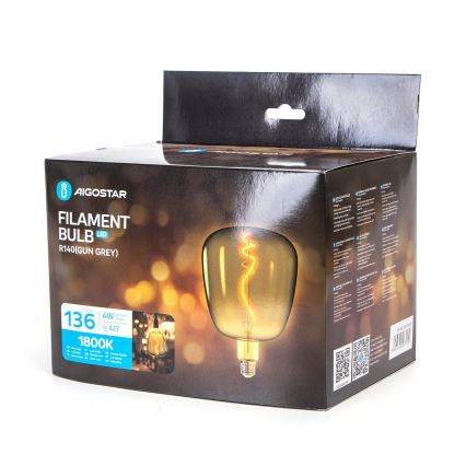 LED Žarulja FILAMENT E27/4W/230V 1800K - Aigostar