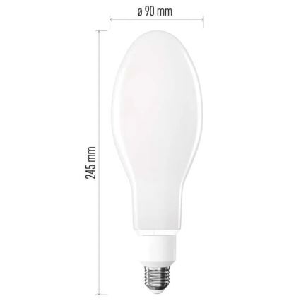 LED Žarulja FILAMENT ED90 E27/36W/230V 6000 lm 4000K