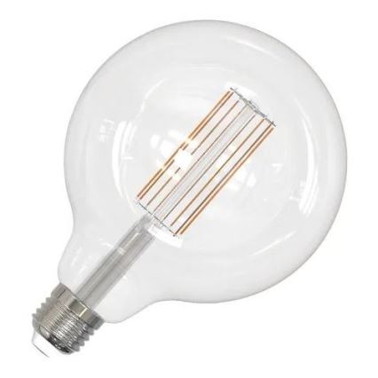 LED Žarulja FILAMENT G125 E27/18W/230V 3000K