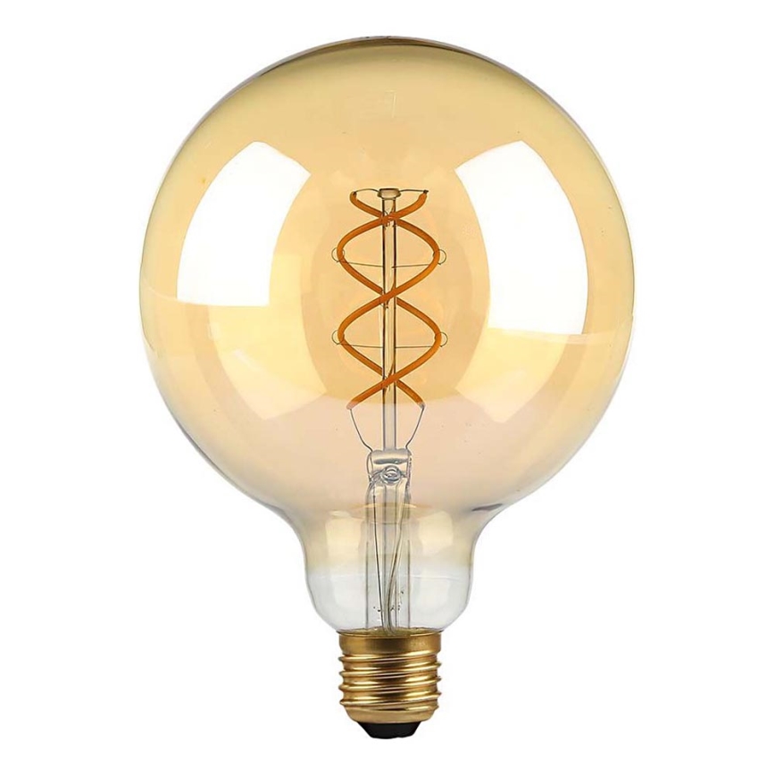 LED Žarulja FILAMENT G125 E27/5W/230V 1800K