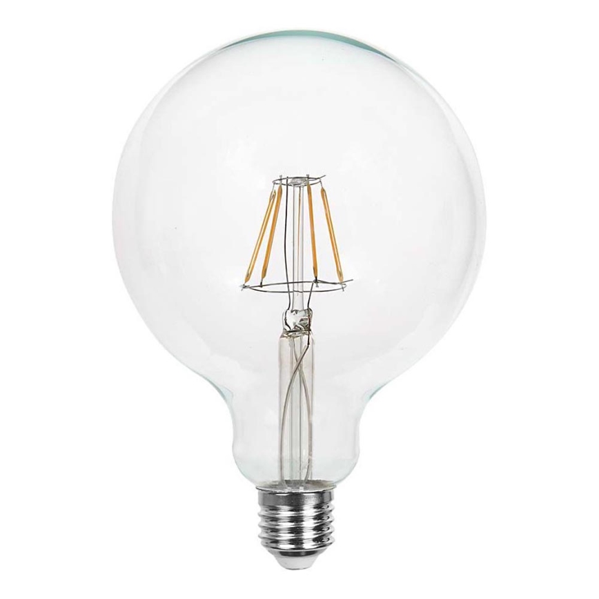 LED Žarulja FILAMENT G125 E27/6W/230V 3000K