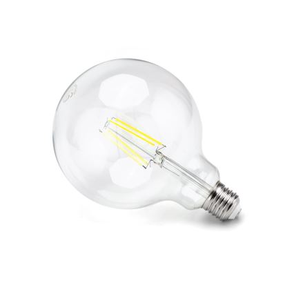 LED Žarulja FILAMENT G125 E27/8W/230V 6500K - Aigostar