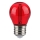 LED Žarulja FILAMENT G45 E27/2W/230V crvena
