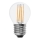 LED Žarulja FILAMENT G45 E27/6W/230V 6500K