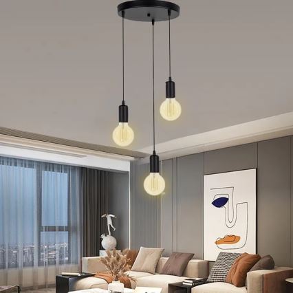 LED Žarulja BÍLÝ FILAMENT G95 E27/13W/230V 3000K