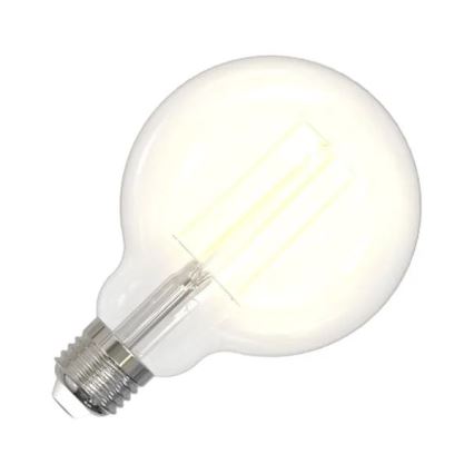 LED Žarulja BÍLÝ FILAMENT G95 E27/13W/230V 3000K