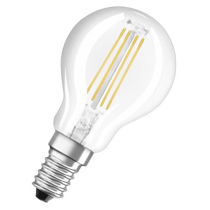 LED Žarulja FILAMENT P40 E14/4W/230V 4000K - Osram