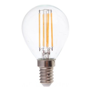 LED Žarulja FILAMENT P45 E14/6W/230V 2700K