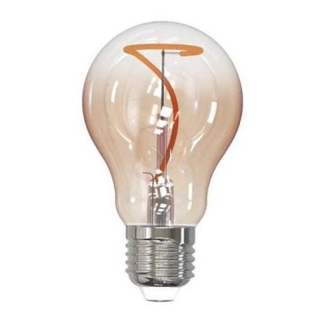 LED Žarulja FILAMENT SHAPE A60 E27/4W/230V 1800K smeđa