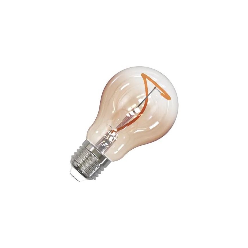 LED Žarulja FILAMENT SHAPE A60 E27/4W/230V 1800K smeđa
