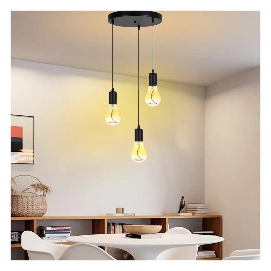 LED Žarulja FILAMENT SHAPE A60 E27/4W/230V 1800K žuta