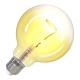 LED Žarulja FILAMENT SHAPE G95 E27/4W/230V 1800K žuta