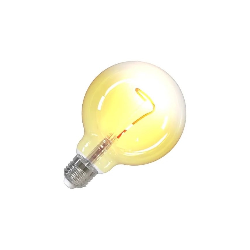 LED Žarulja FILAMENT SHAPE G95 E27/4W/230V 1800K žuta